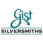 Teal and black script logo for Gist Silversmith.